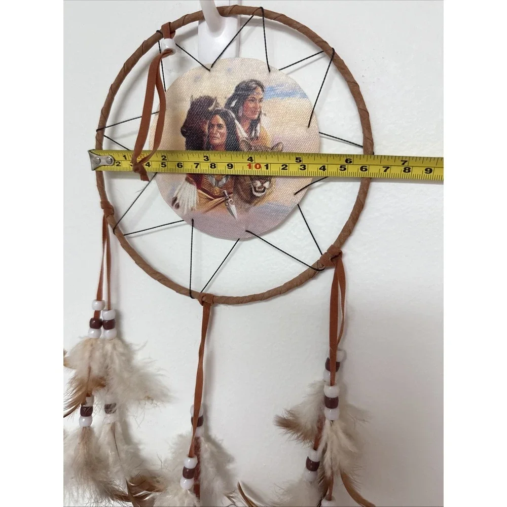 Dream Catcher Wall Hanging Native American Indian Feathers Boho Southwestern
